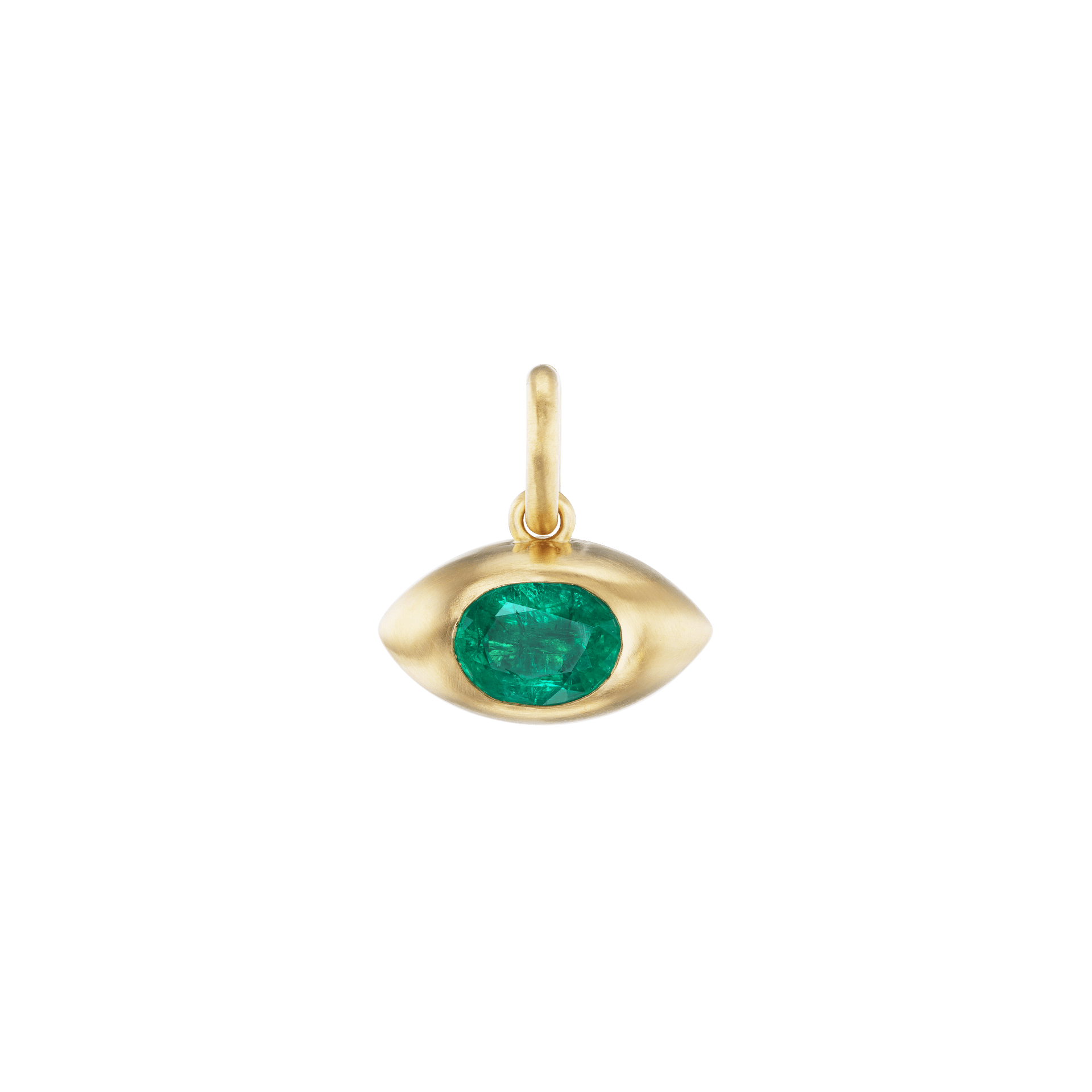 EMERALD EYE PENDANT – Ophelia Eve Jewelry