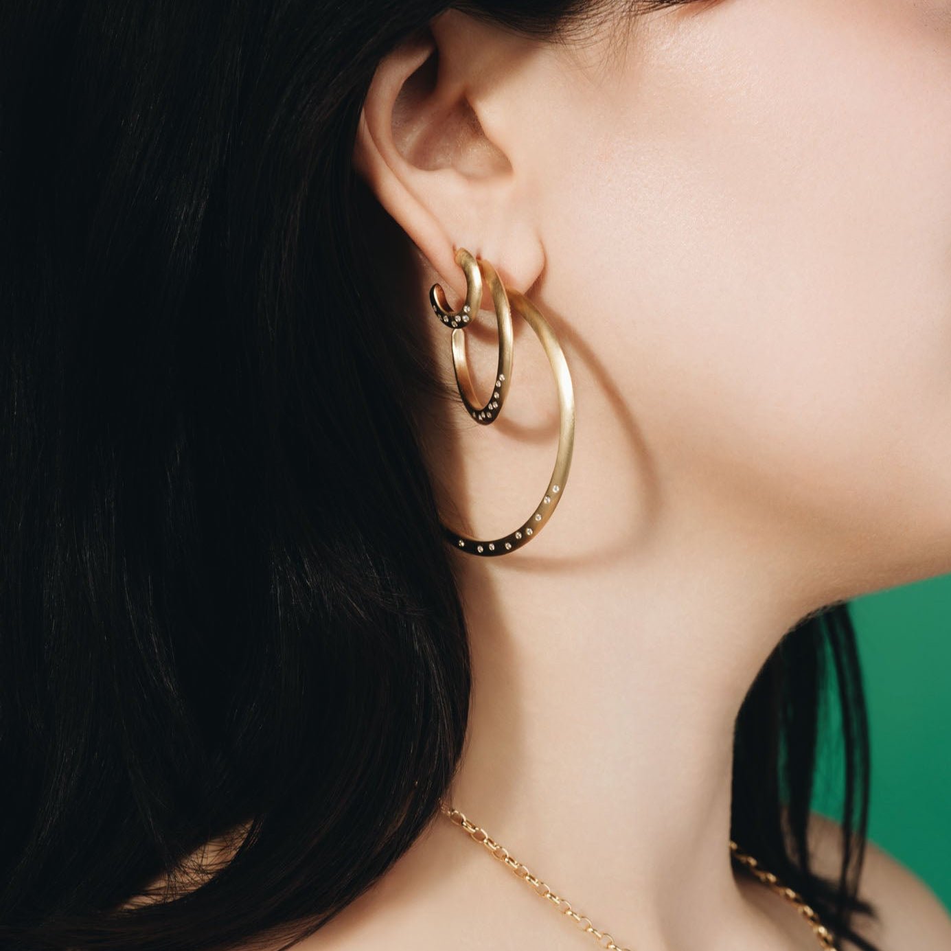 OPHELIA 30 MM HOOPS - OPHELIA EVE