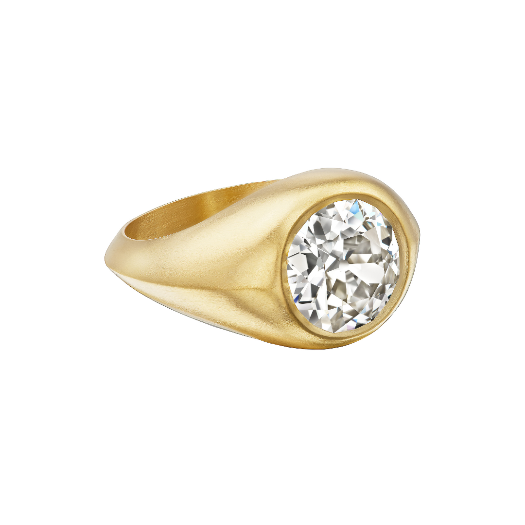 OLD EUROPEAN CUT DIAMOND RING