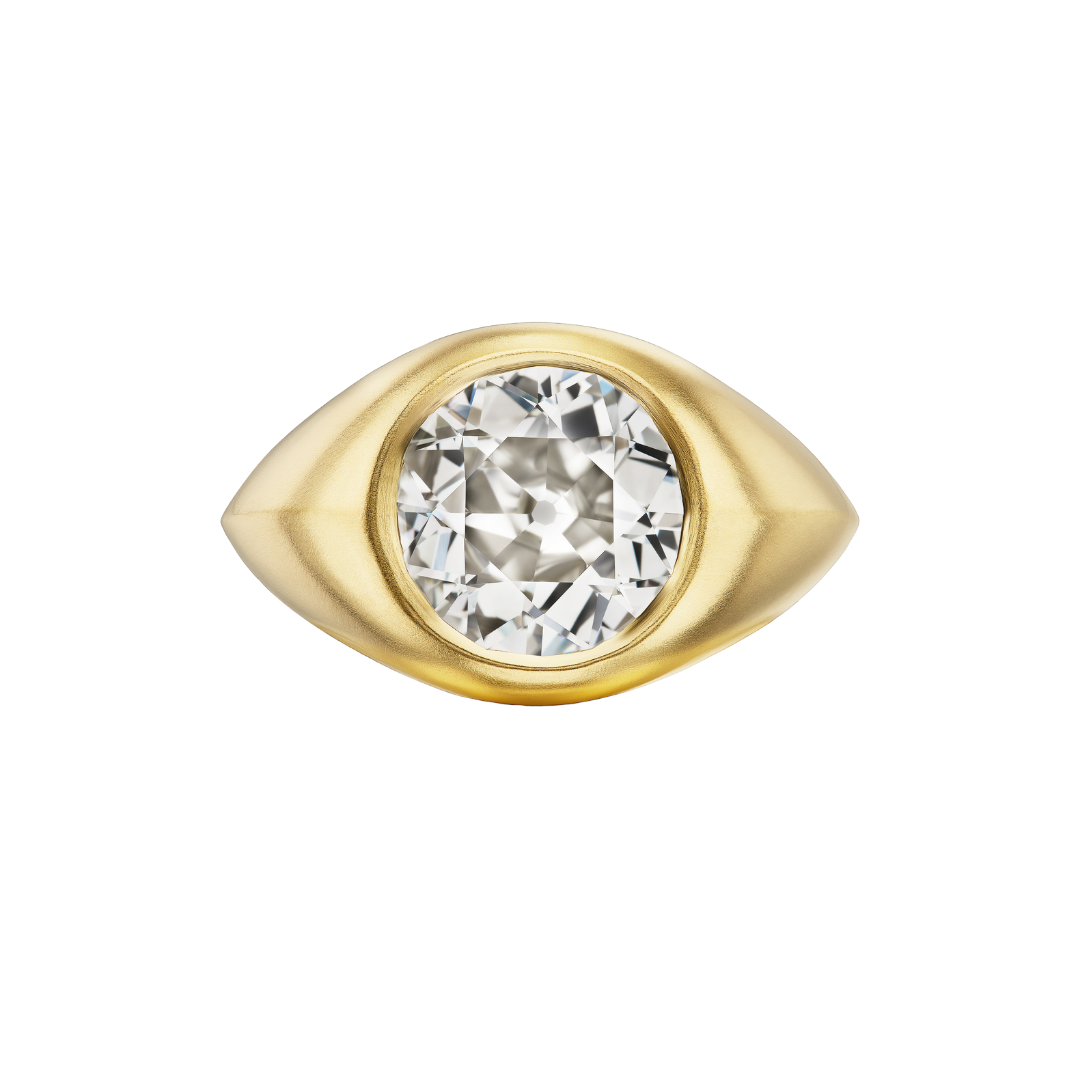 OLD EUROPEAN CUT DIAMOND RING
