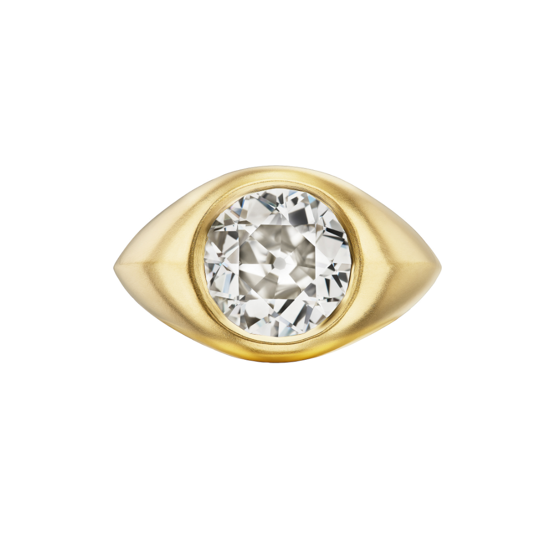 OLD EUROPEAN CUT DIAMOND RING