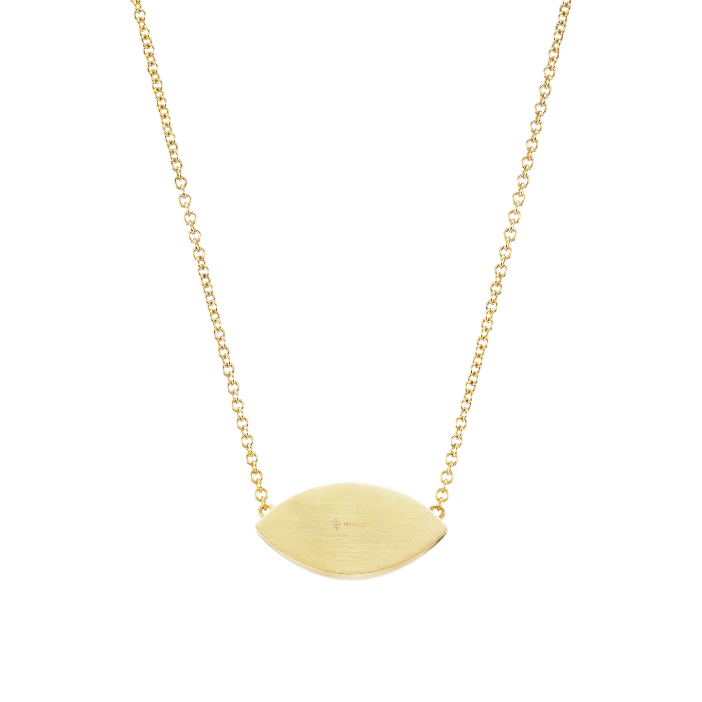 PEACH TOURMALINE MEGA EYE NECKLACE
