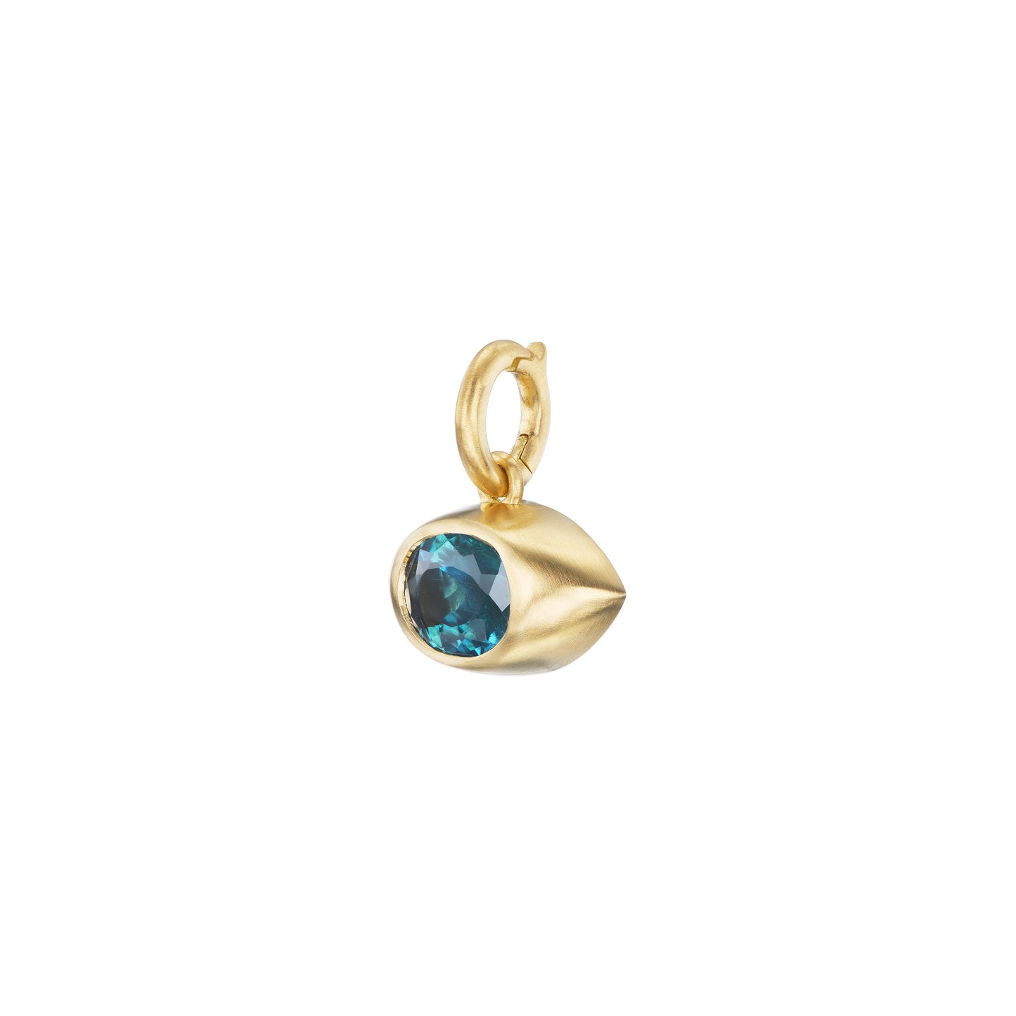 BLUE TOURMALINE EYE PENDANT - OPHELIA EVE