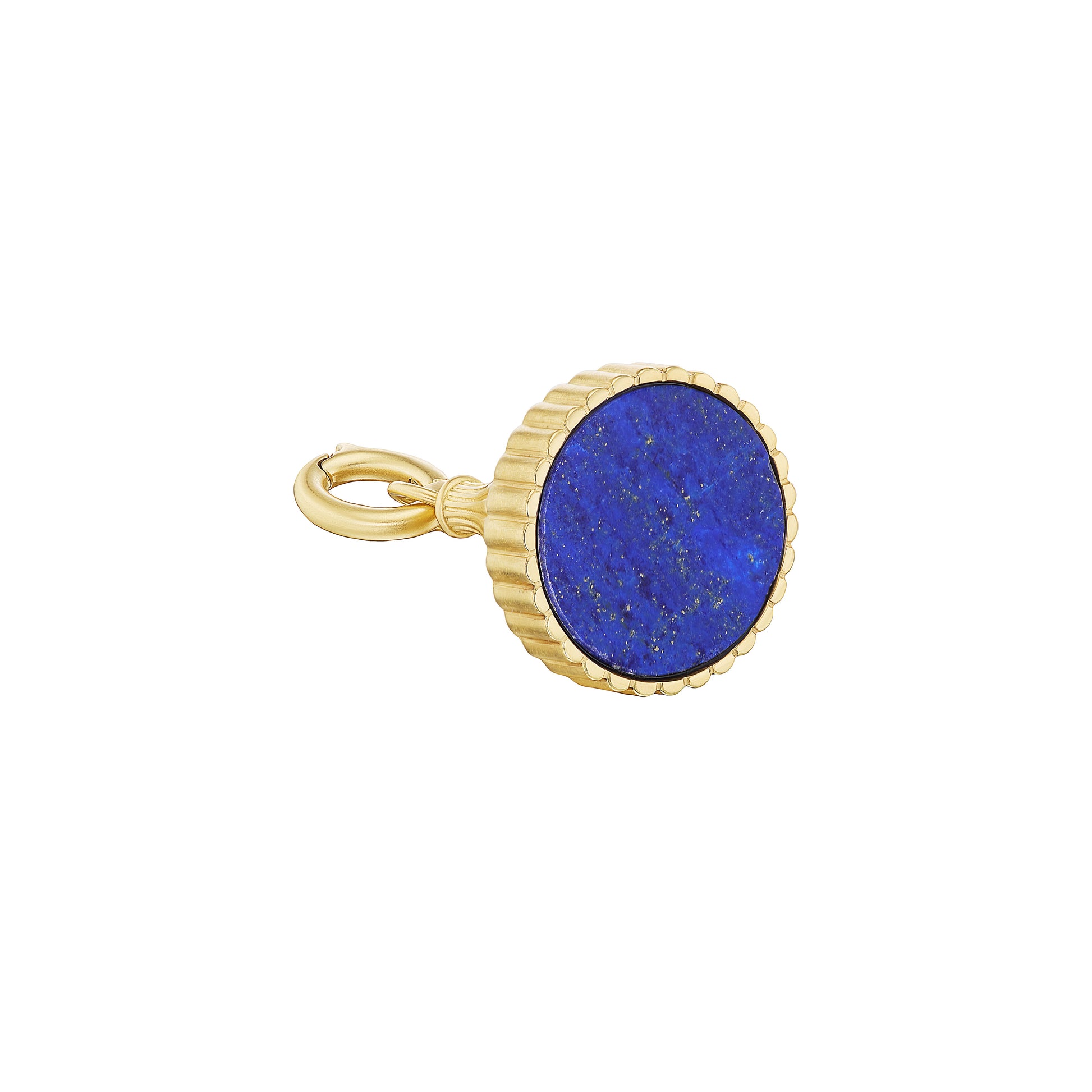 LAPIS SEAL PENDANT - Ophelia Eve Jewelry