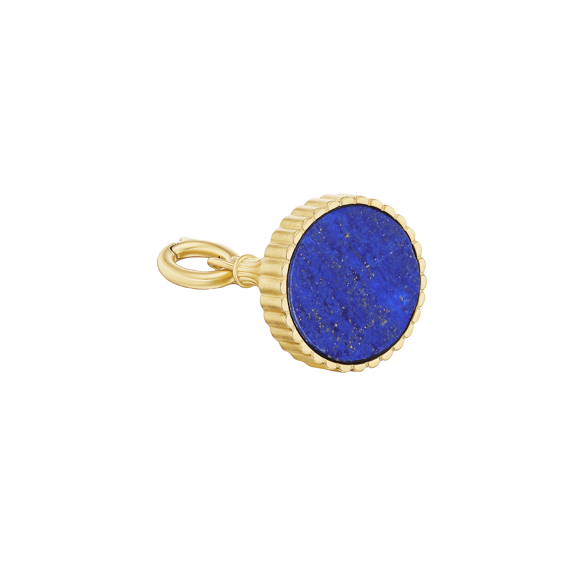 LAPIS SEAL PENDANT - Ophelia Eve Jewelry