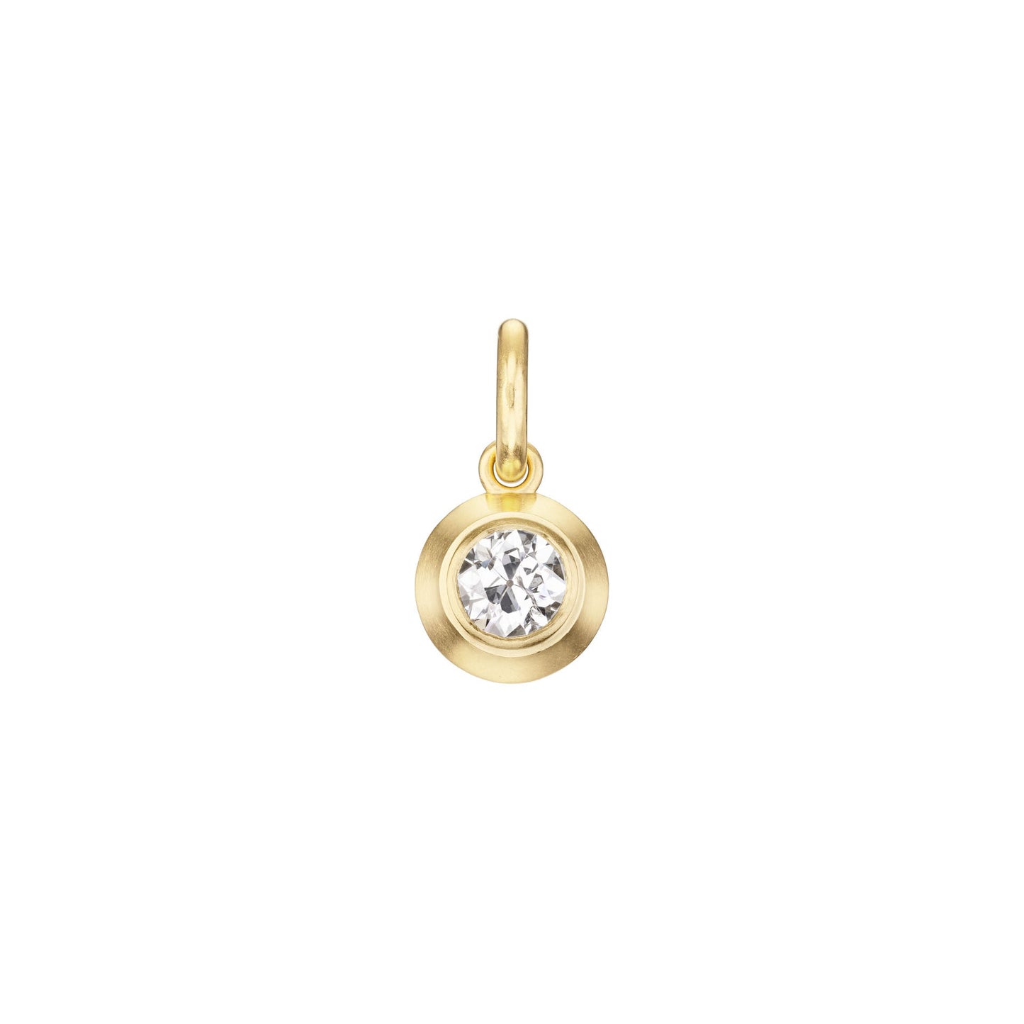 MIXED DIAMOND CHARM NECKLACE - OPHELIA EVE JEWELRY
