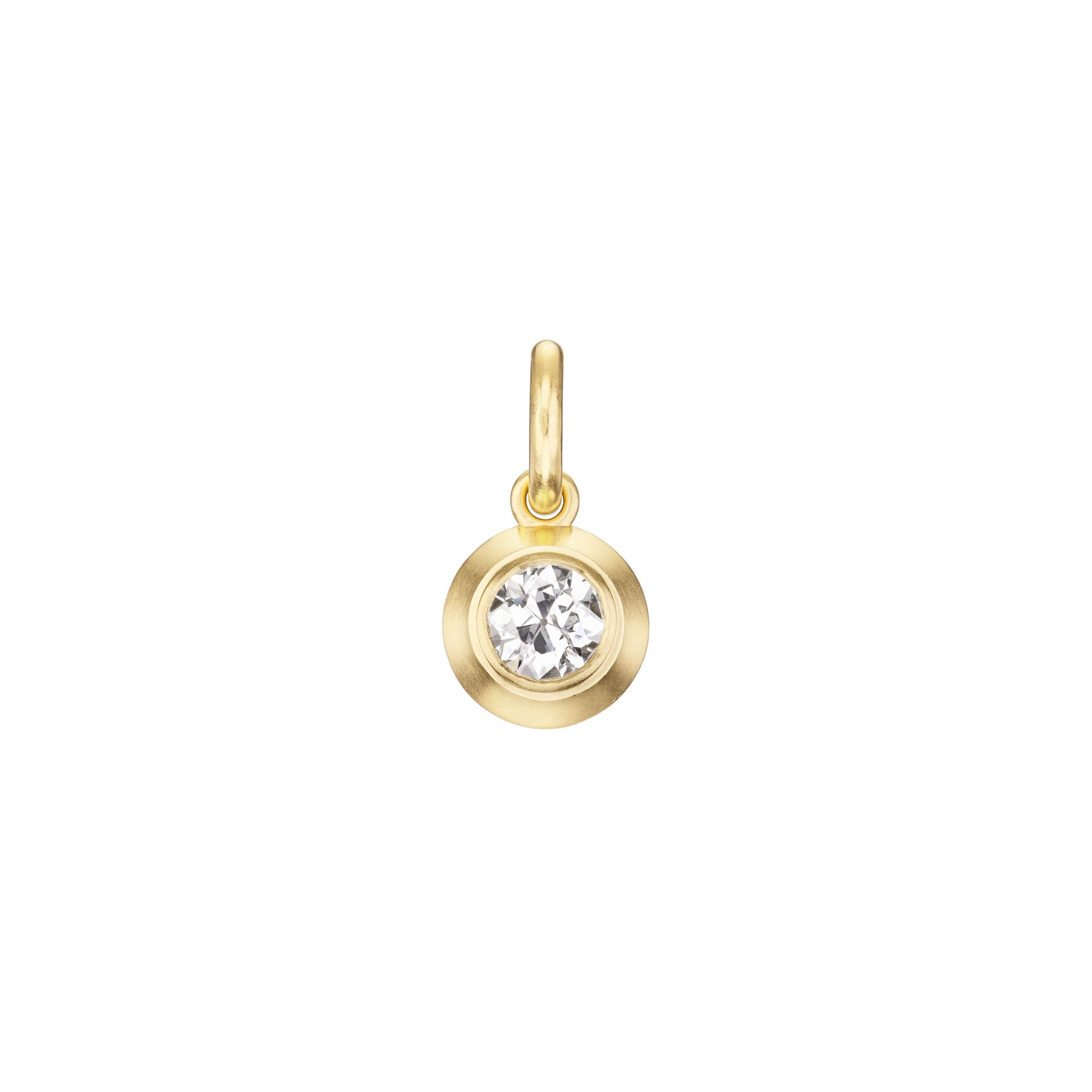 MIXED DIAMOND CHARM NECKLACE - OPHELIA EVE JEWELRY