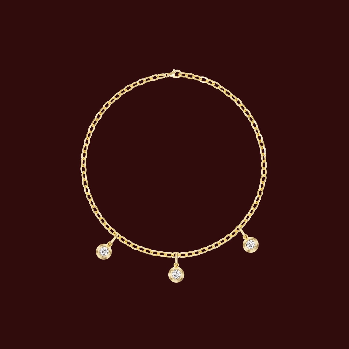 OLD EUROPEAN CUT DIAMOND PENDANT - OPHELIA EVE JEWELRY