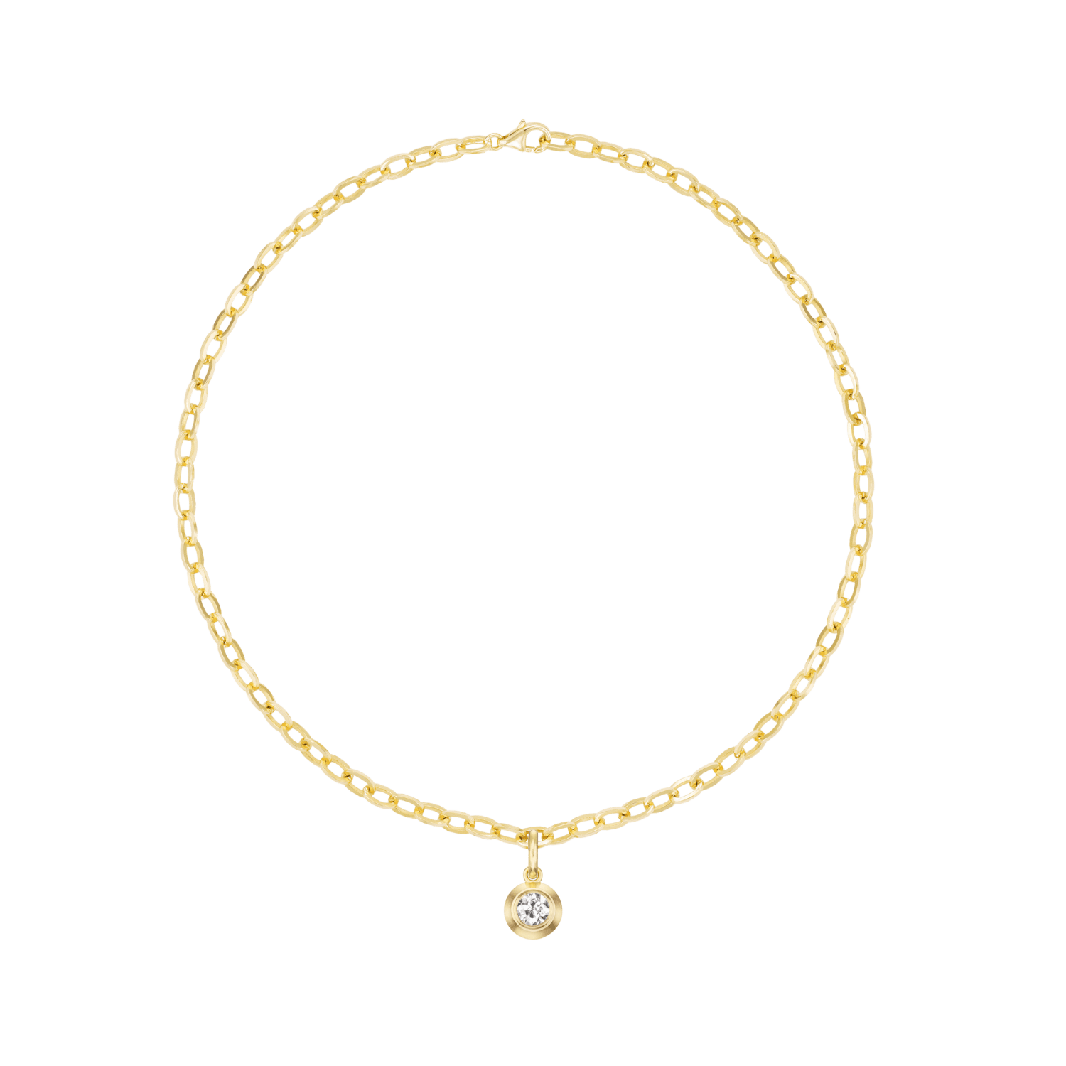 OLD EUROPEAN CUT DIAMOND PENDANT - Ophelia Eve Jewelry