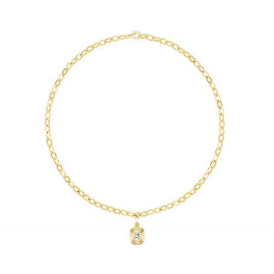 OLD MINE CUT DIAMOND PENDANT - OPHELIA EVE JEWELRY