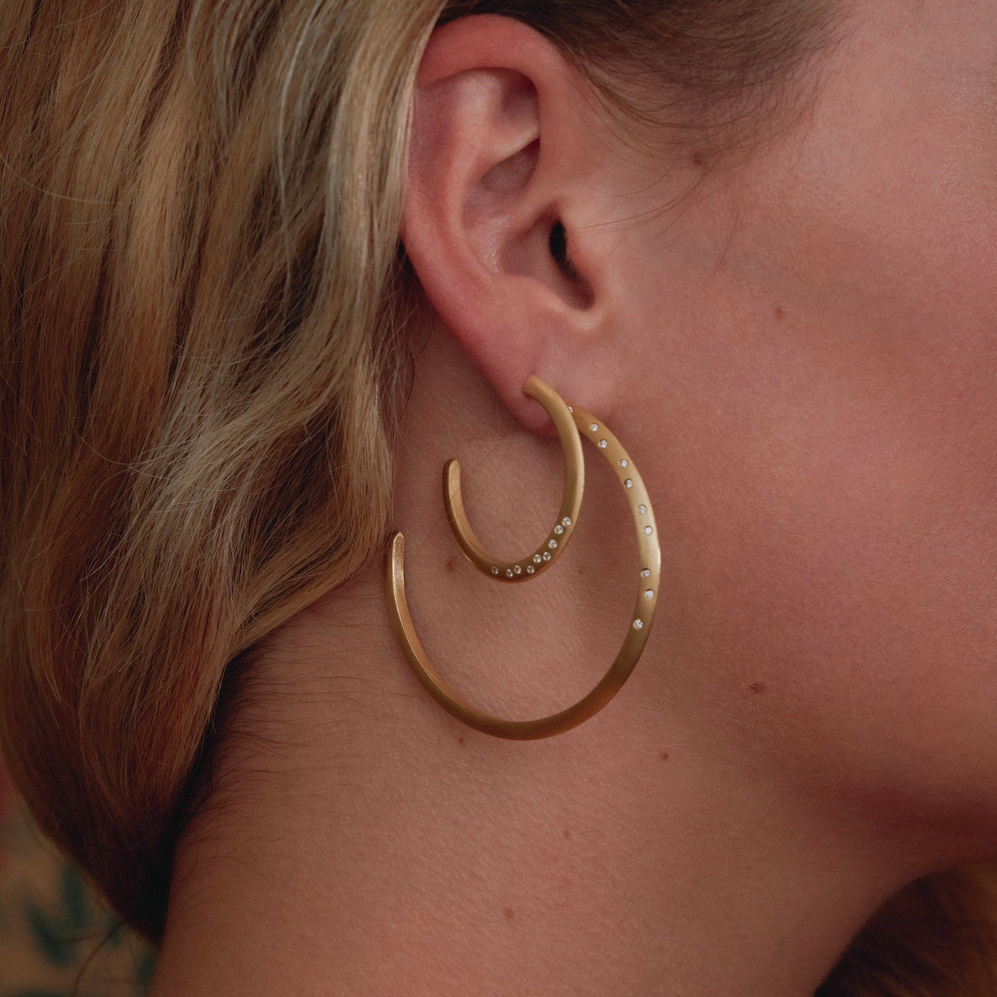 OPHELIA 30 MM HOOPS - OPHELIA EVE