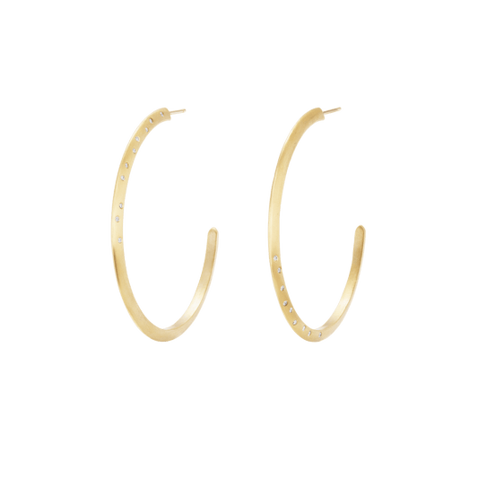 OPHELIA 50 MM HOOPS - Ophelia Eve Jewelry