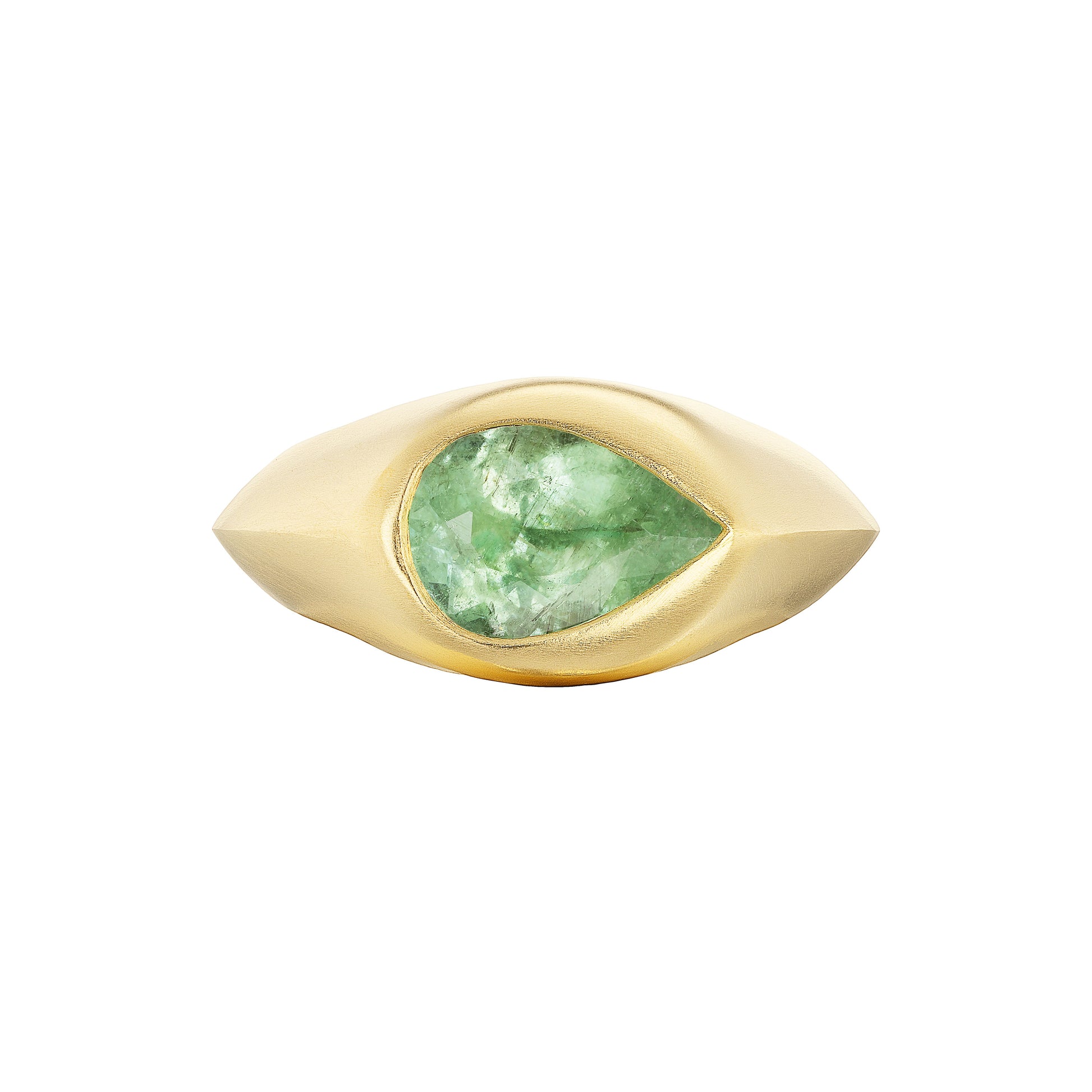 PARAIBA SIGNET RING - Ophelia Eve Jewelry