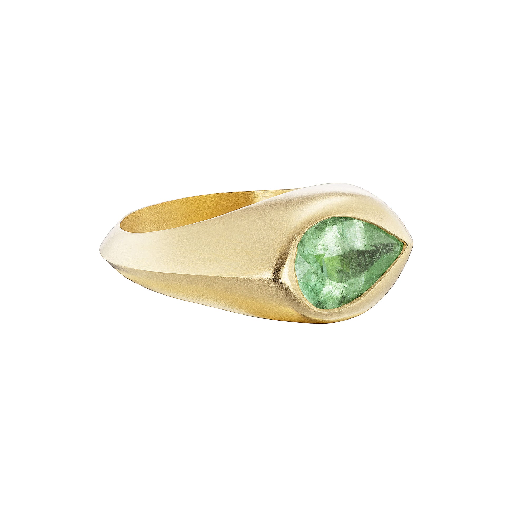 PARAIBA SIGNET RING - Ophelia Eve Jewelry