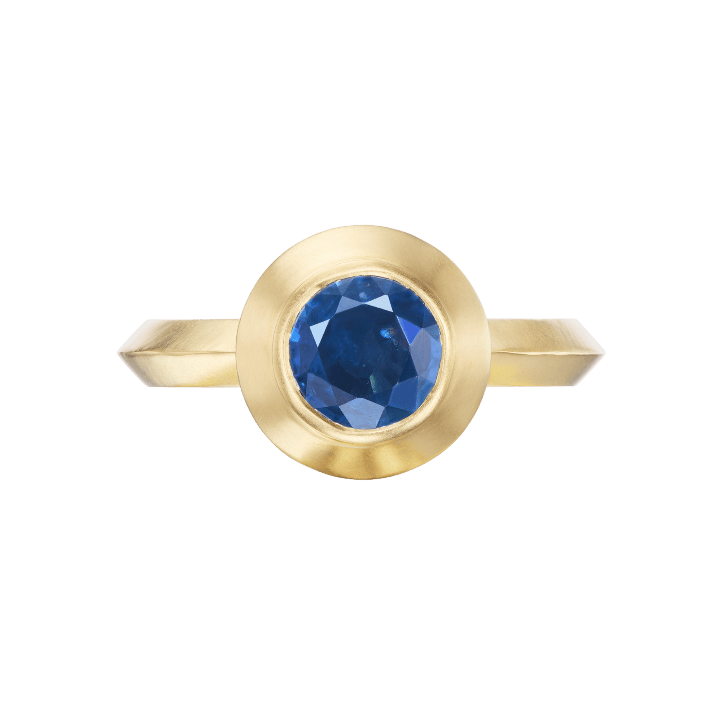 SAPPHIRE MINI ROUND RING - Ophelia Eve Jewelry
