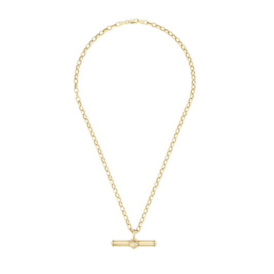 SCROLL TOGGLE PENDANT - Ophelia Eve Jewelry