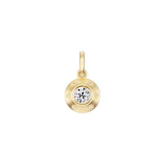 STARBURST OLD EUROPEAN CUT DIAMOND PENDANT - Ophelia Eve Jewelry