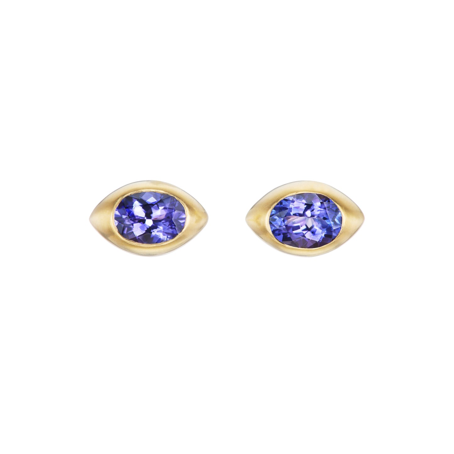 TANZANITE EYE STUDS - OPHELIA EVE