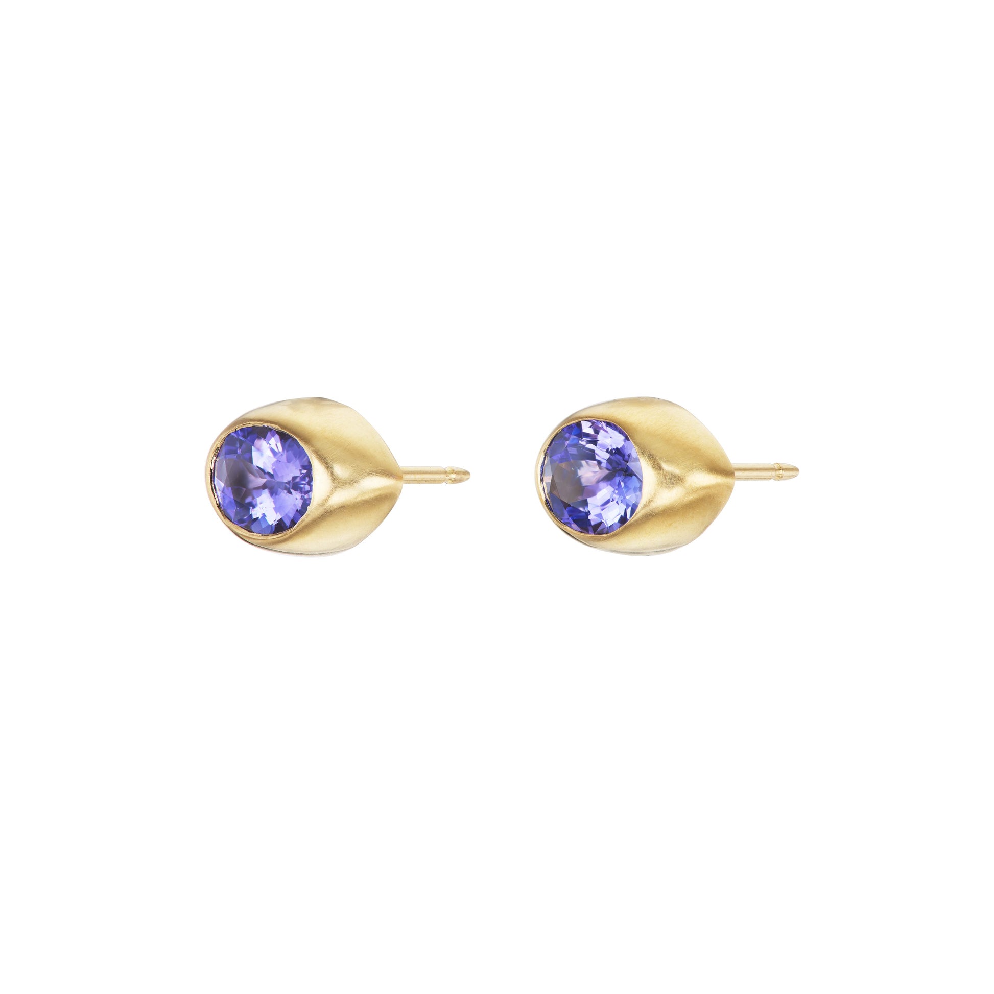 TANZANITE EYE STUDS - OPHELIA EVE