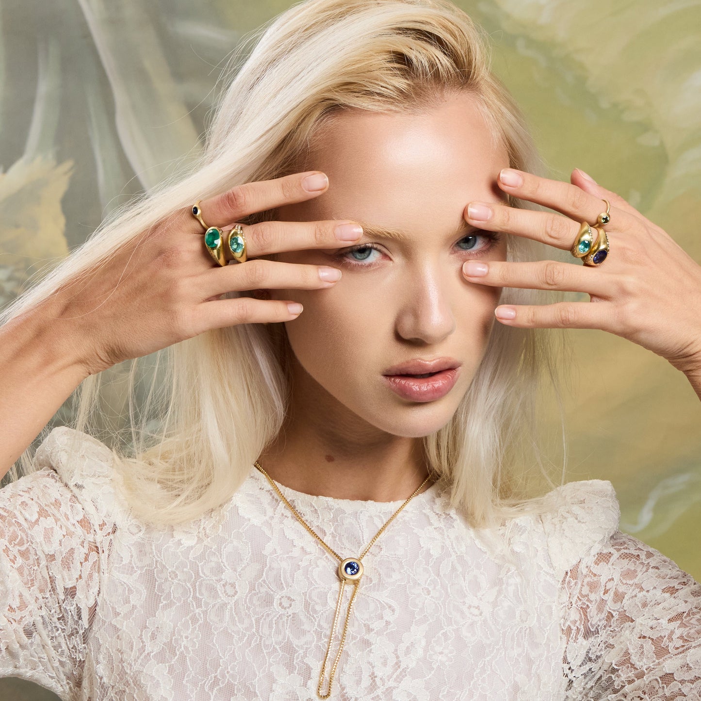 TANZANITE OVAL SIGNET RING - Ophelia Eve Jewelry