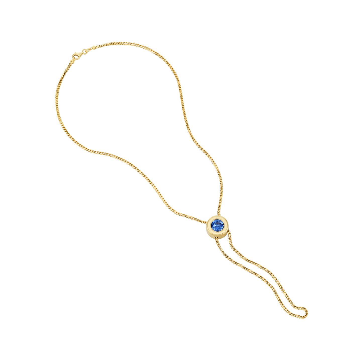 TANZANITE VICTORIAN SLIDER NECKLACE - Ophelia Eve Jewelry