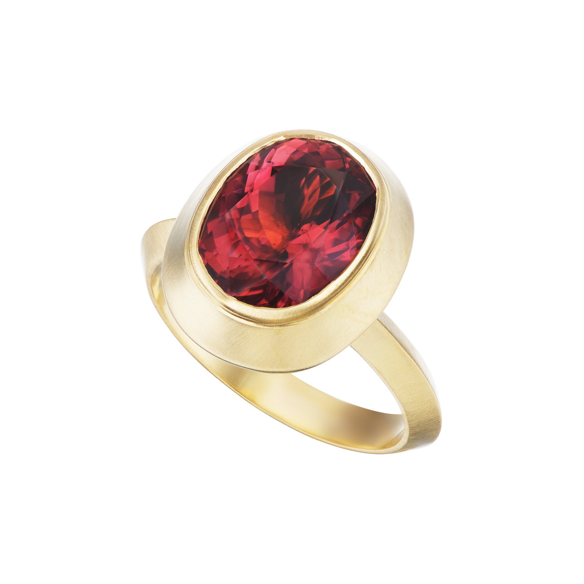 TOURMALINE MEGA OVAL RING - OPHELIA EVE