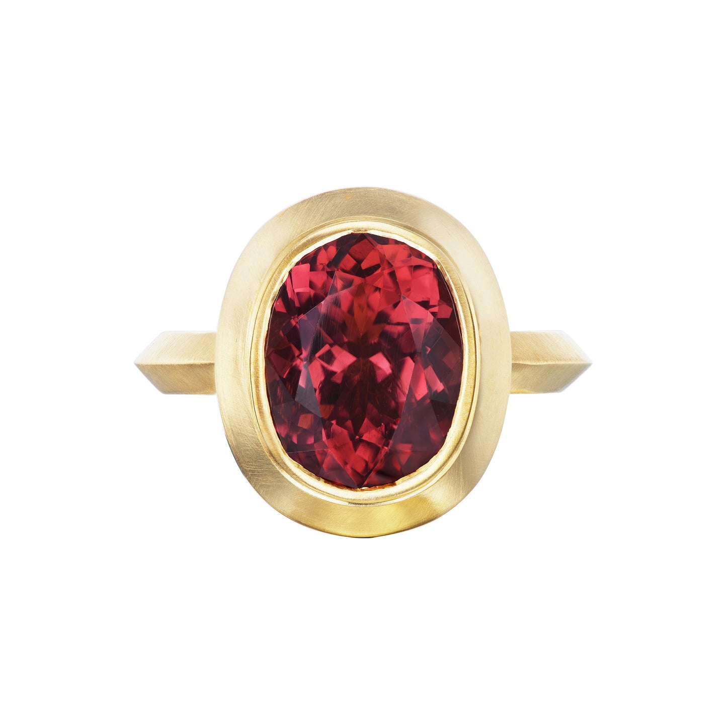 TOURMALINE MEGA OVAL RING - OPHELIA EVE