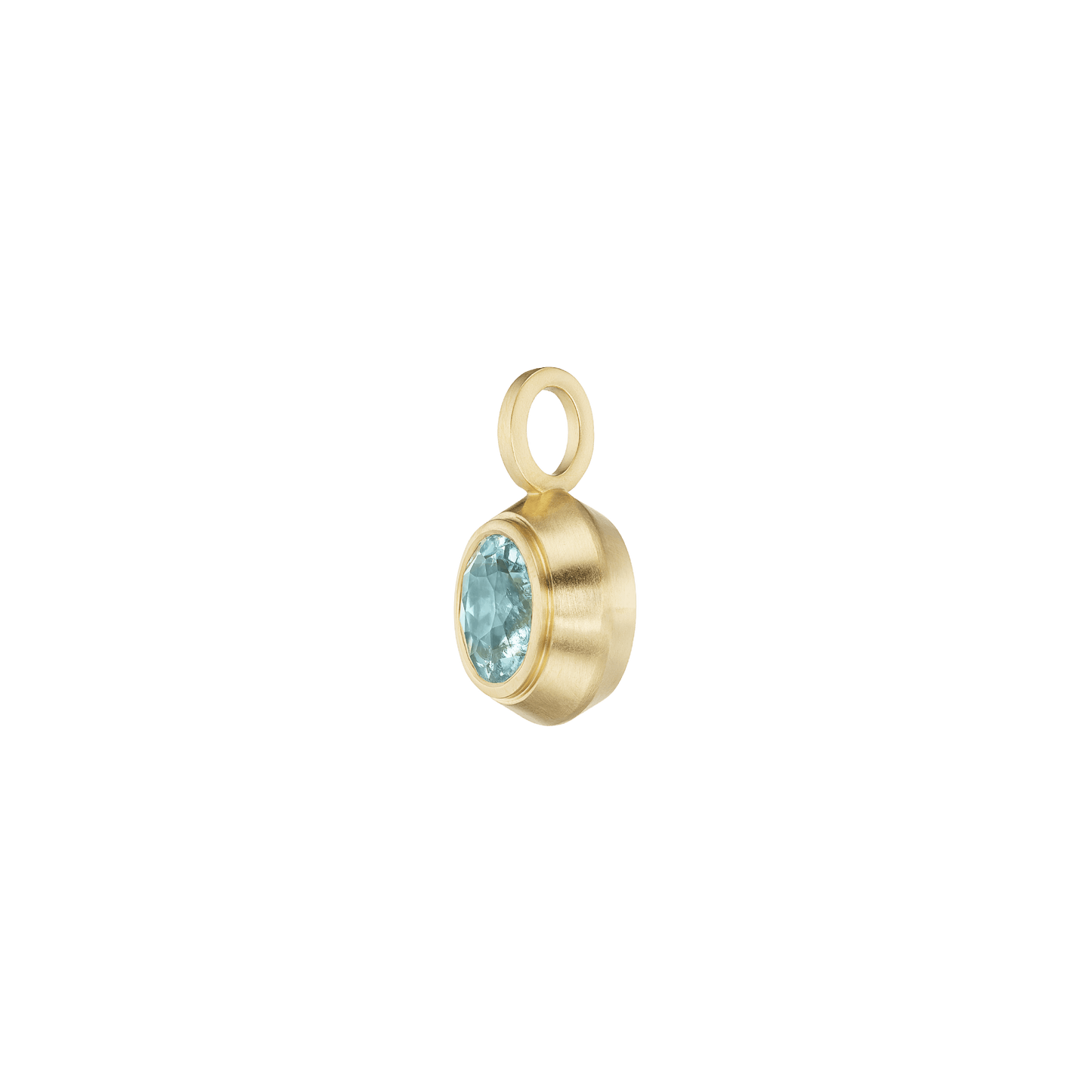 TOURMALINE ROUND PENDANT - Ophelia Eve Jewelry