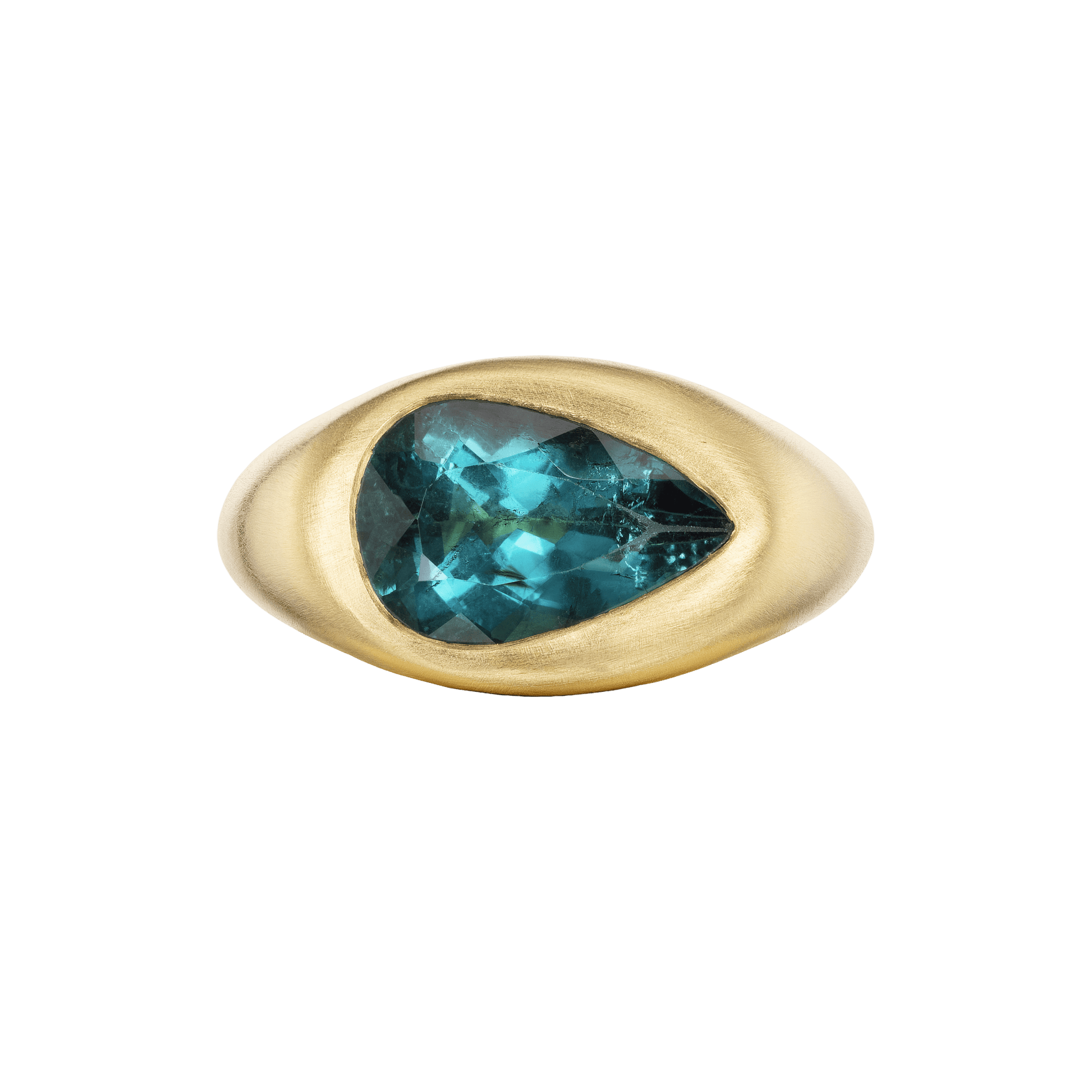 TOURMALINE SIGNET RING - Ophelia Eve Jewelry