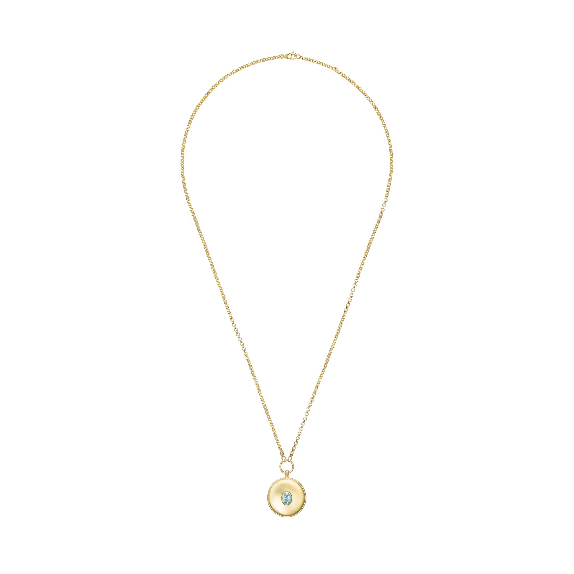 TOURMALINE TIMEKEEPER LOCKET - Ophelia Eve Jewelry