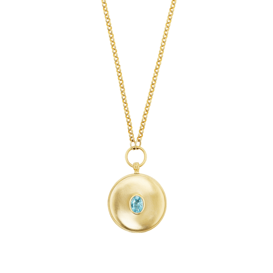 TOURMALINE TIMEKEEPER LOCKET - Ophelia Eve Jewelry