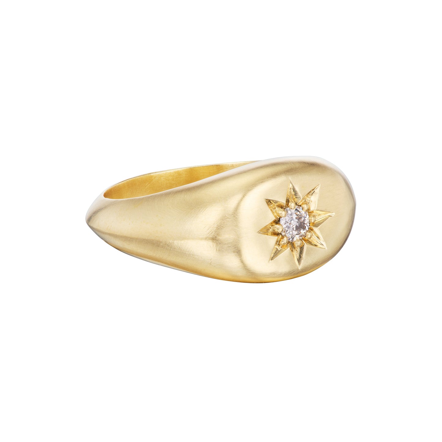 VICTORIAN STAR SIGNET RING - OPHELIA EVE